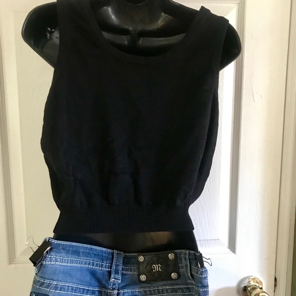 St John crop knitted top - Picture 3 of 4